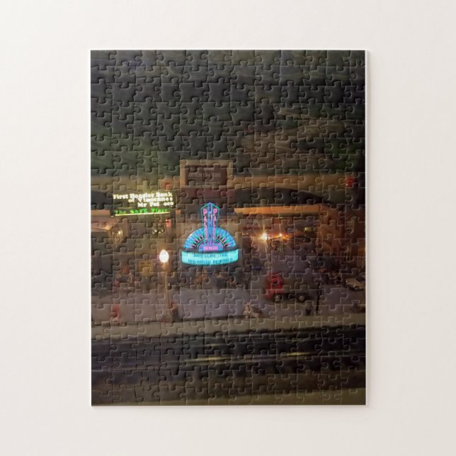 Scène d'hiver Jigsaw Puzzle (Vertical)