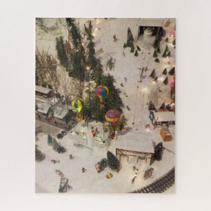 Scène d'hiver Jigsaw Puzzle