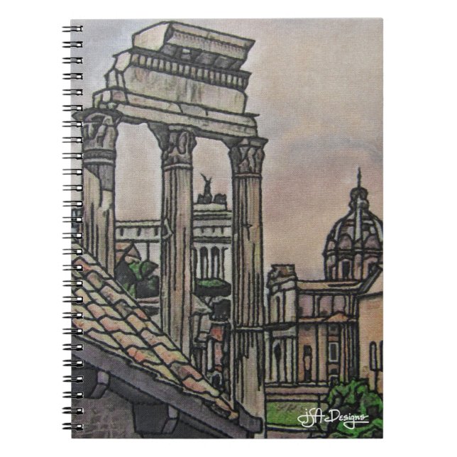 Scène du Carnet du Forum Romain (Devant)