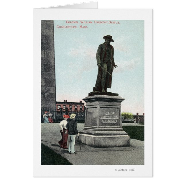 Scène du colonel William Prescott (Devant)