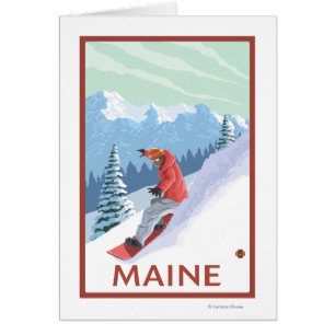 Scène du MaineSnowboarder