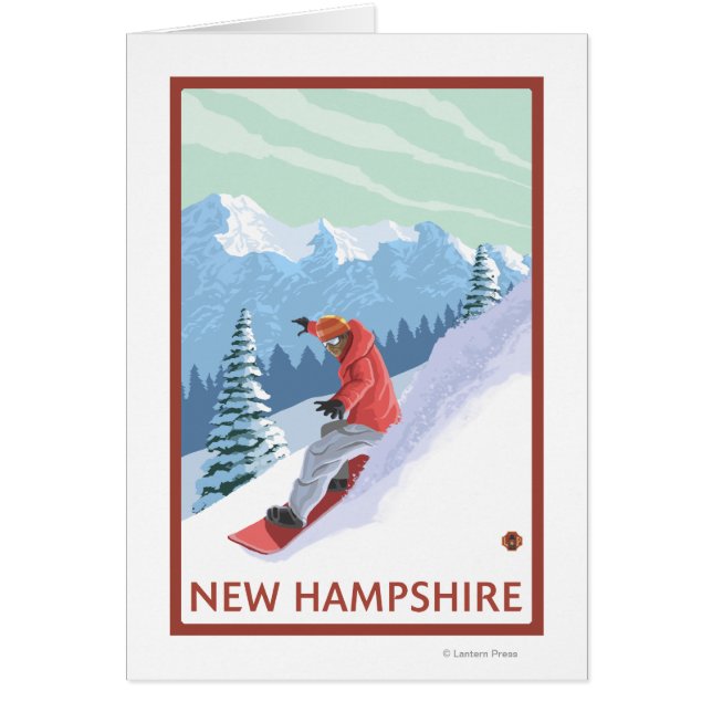 Scène du New HampshireSnowboarder (Devant)