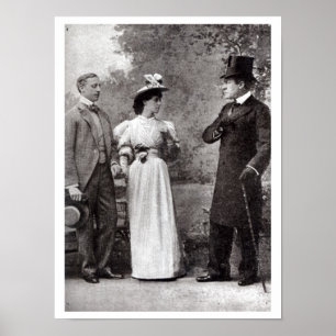 Scene from a performance of The Importance of Bein Poster