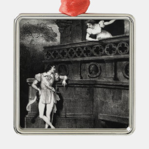 Scene from Act III of 'Romeo and Juliet' Metal Ornament