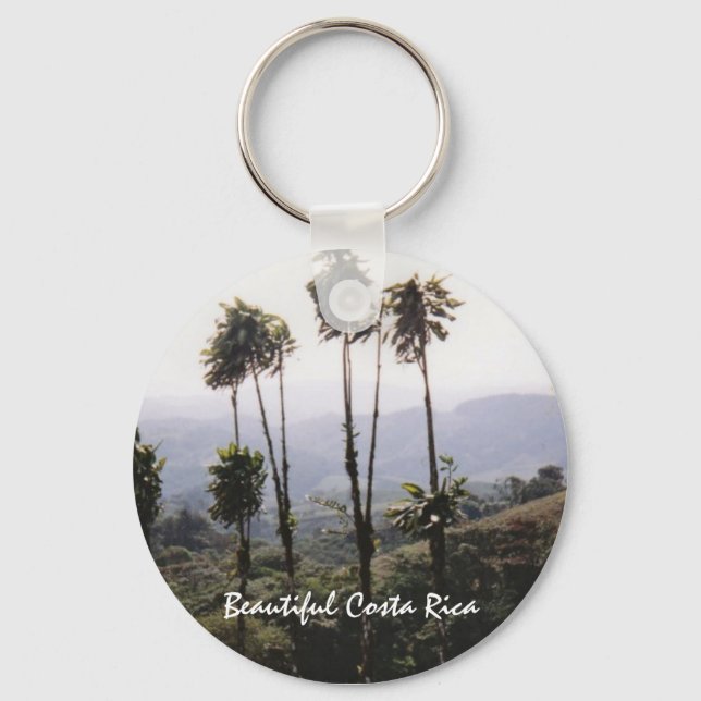 Scene from Arenal - Beautiful Costa Rica Keychain (Front)