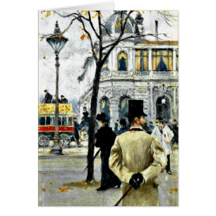 Scene from Copenhagen; Paul Gustave Fischer art