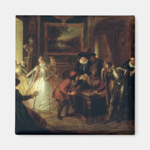 Scene from 'Don Quixote de la Mancha' Magnet