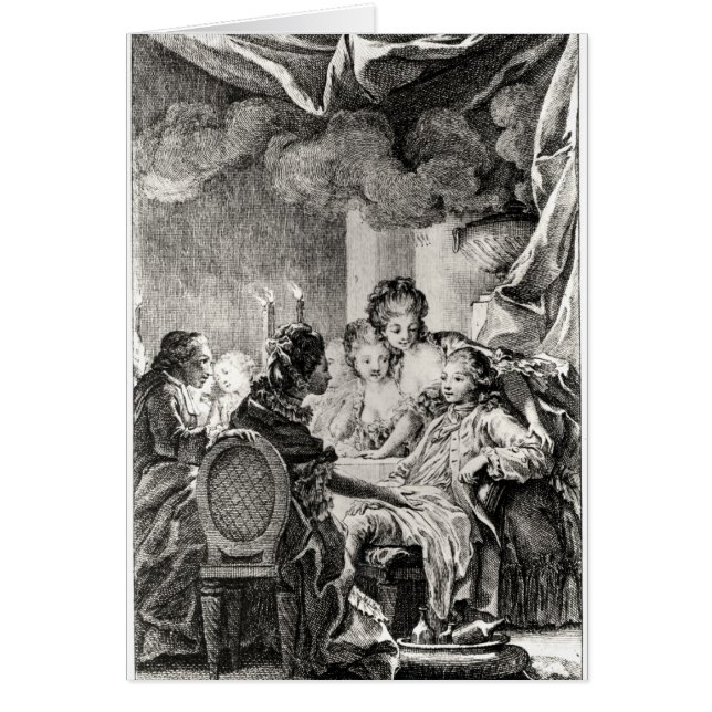 Scene from 'L'Ingenu' by Voltaire (Front)
