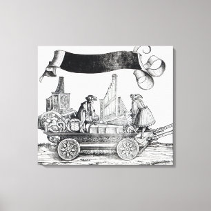 Scene from Maximilian's Triumphal Procession Canvas Print