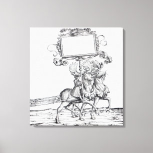 Scene from Maximilian's Triumphal Procession Canvas Print