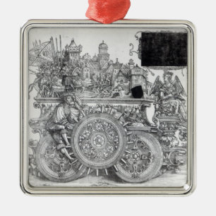 Scene from Maximilian's Triumphal Procession Metal Ornament