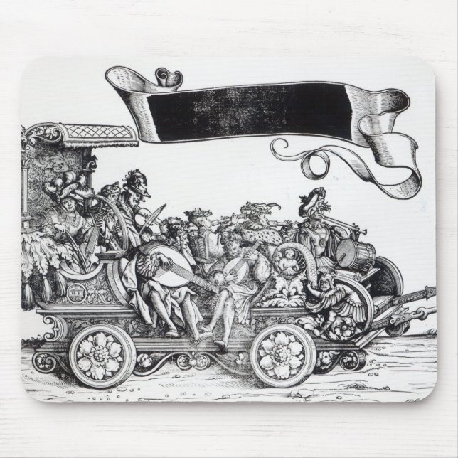 Scene from Maximilian's Triumphal Procession Mouse Pad (Front)