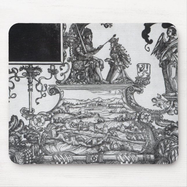 Scene from Maximilian's Triumphal Procession Mouse Pad (Front)