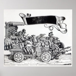 Scene from Maximilian's Triumphal Procession Poster