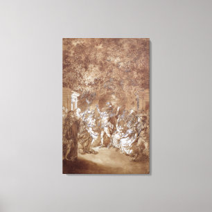 Scene from of 'The Marriage of Figaro' Canvas Print
