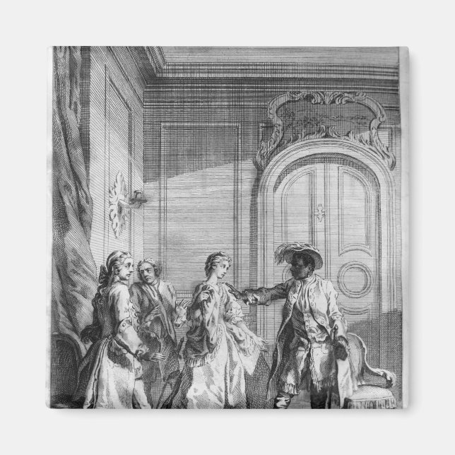 Scene from 'Othello' by William Shakespeare Magnet (Front)