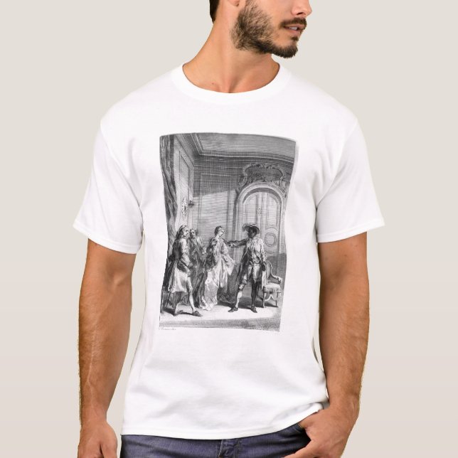 Scene from 'Othello' by William Shakespeare T-Shirt (Front)
