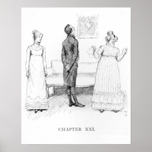 Scene from 'Pride and Prejudice' Poster