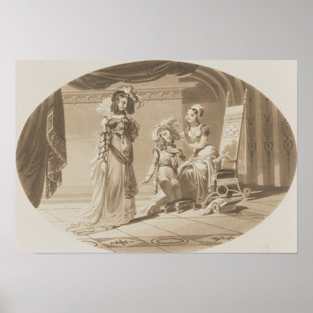 Scene from 'The Abduction from the Seraglio' Poster (Front)