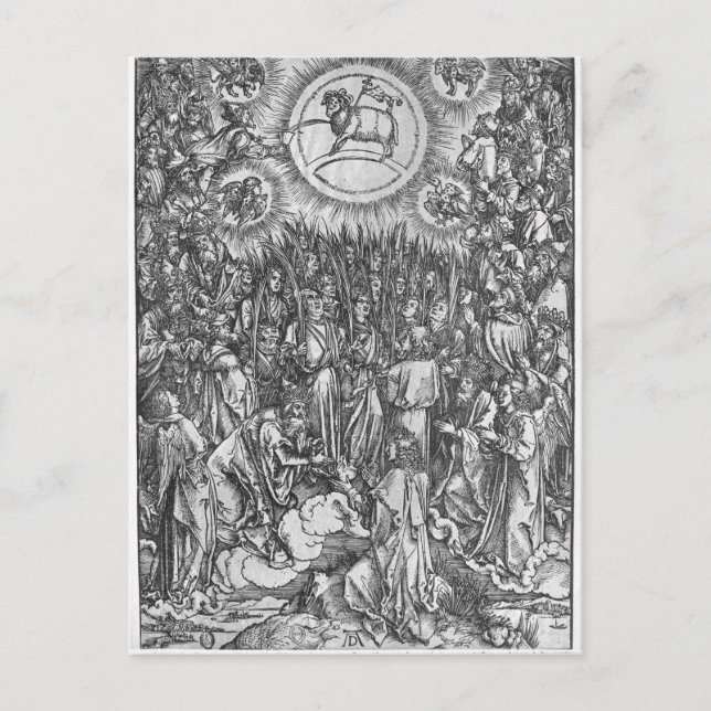 Scene from the Apocalypse, Adoration of the Postcard (Front)