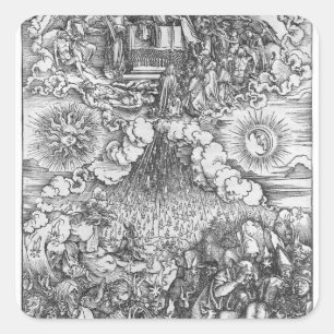 Scene from the Apocalypse Square Sticker
