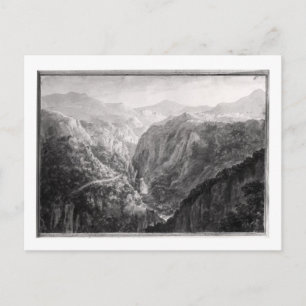 Scene from the Inn at Devil's Bridge with the Fall Postcard