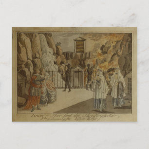 Scene from 'The Magic Flute' by Mozart, 1795 Postcard