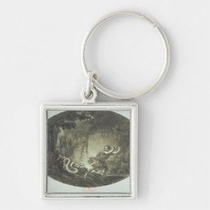 Scene from 'The Magic Flute' by Mozart Keychain
