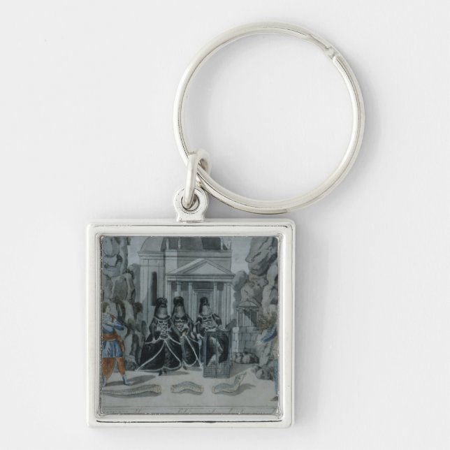 Scene from 'The Magic Flute' Keychain (Front)