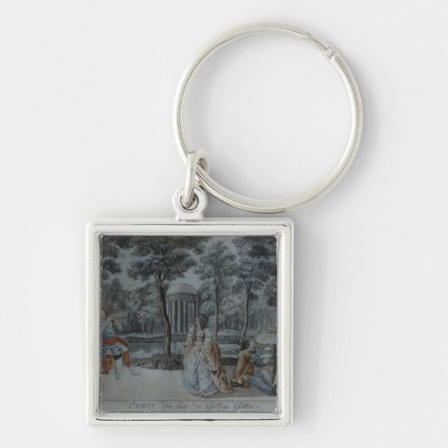 Scene from 'The Magic Flute' Keychain (Front)