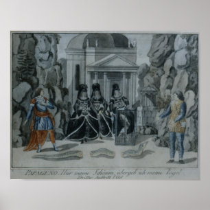 Scene from 'The Magic Flute' Poster