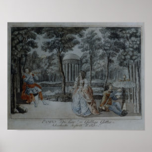 Scene from 'The Magic Flute' Poster