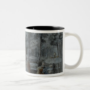Scene from 'The Magic Flute' Two-Tone Coffee Mug