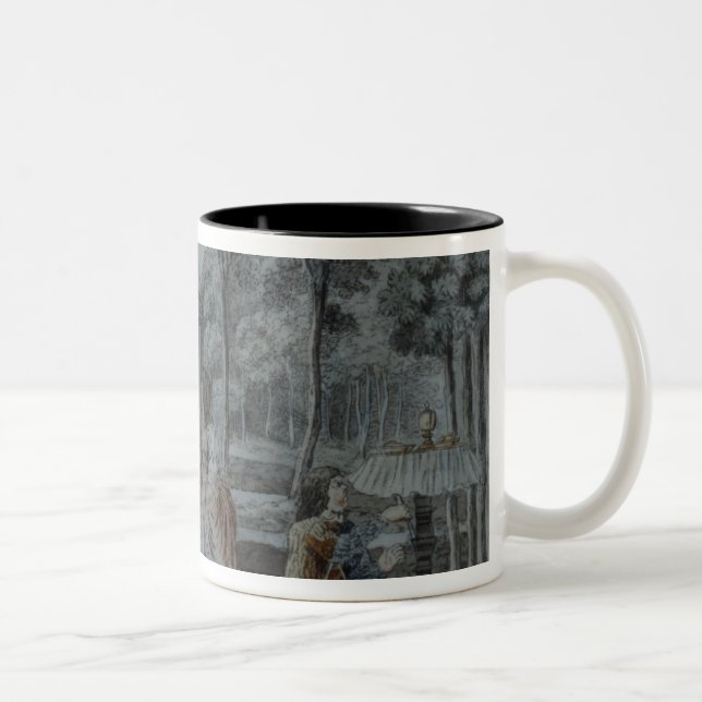 Scene from 'The Magic Flute' Two-Tone Coffee Mug (Right)