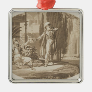 Scene from 'The Marriage of Figaro' Metal Ornament