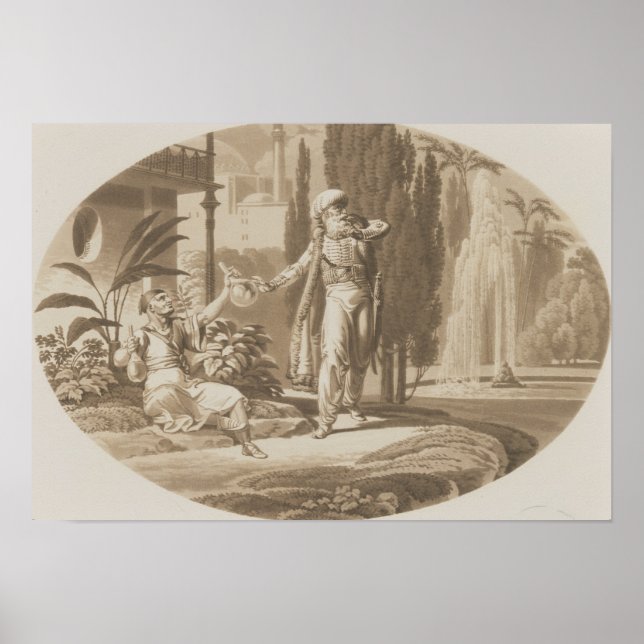 Scene from 'The Marriage of Figaro' Poster (Front)