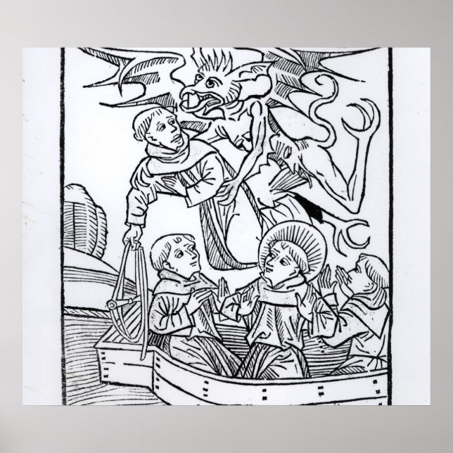 Scene from 'The Navigation of St. Brendan' Poster (Front)