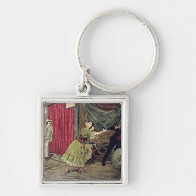 Scene from the opera 'Pagliacci' Keychain (Front)