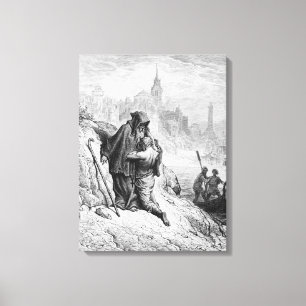 Scene from 'The Rime of the Ancient Mariner' 2 Canvas Print