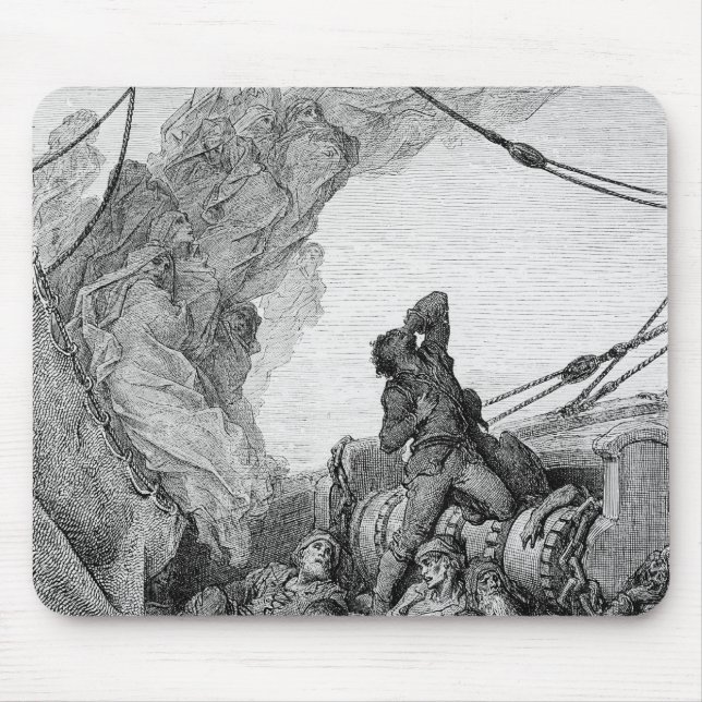 Scene from 'The Rime of the Ancient Mariner' 3 Mouse Pad (Front)