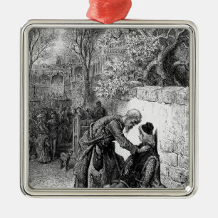 Scene from 'The Rime of the Ancient Mariner', Metal Ornament