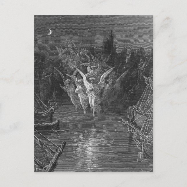 Scene from 'The Rime of the Ancient Mariner' Postcard (Front)
