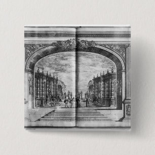 Scene from 'The Shepherd's Oracles' 2 Inch Square Button