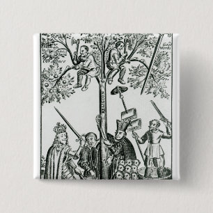 Scene from 'The Shepherd's Oracles' 2 Inch Square Button