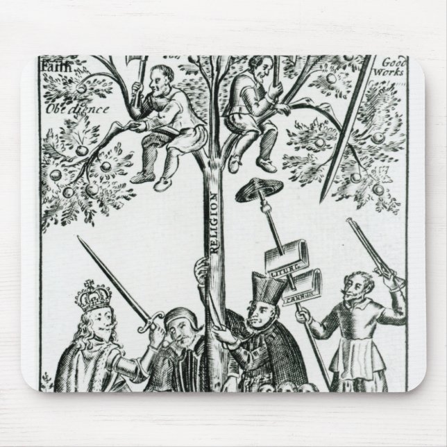 Scene from 'The Shepherd's Oracles' Mouse Pad (Front)