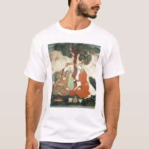 Scene galante from the era of Shah Abbas I T-Shirt