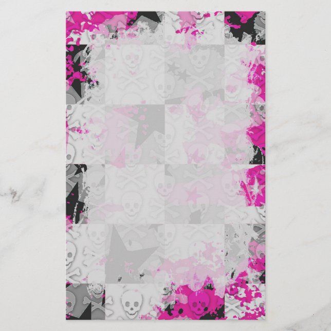 Scene Girl Stationery (Front)