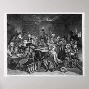 Scene in a Gaming House Poster