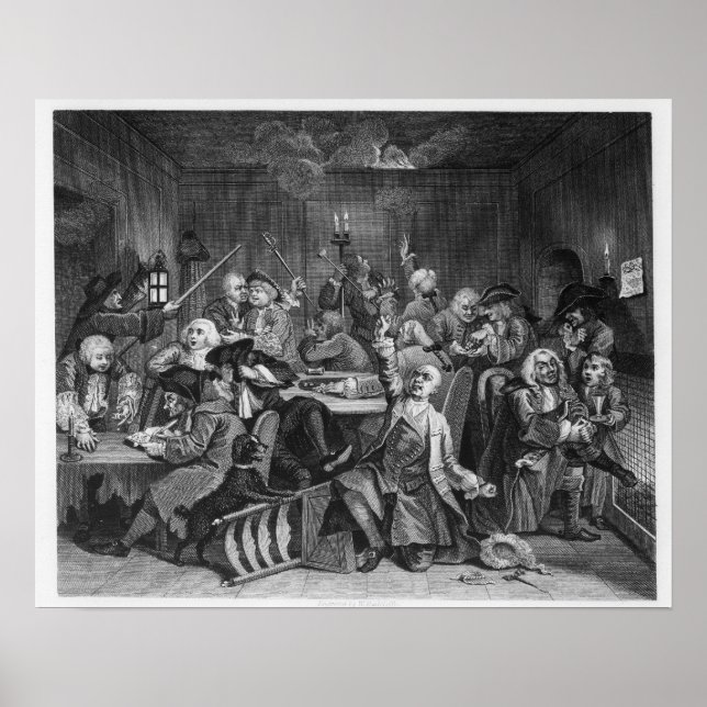 Scene in a Gaming House Poster (Front)