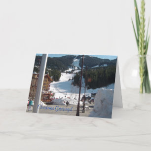 Scene in Whistler Holiday Card